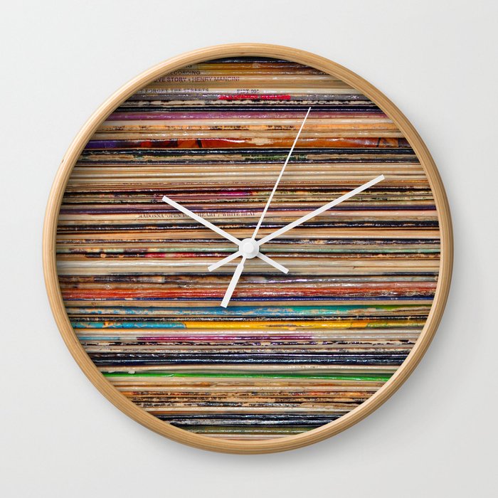Vinyl Wall Clock