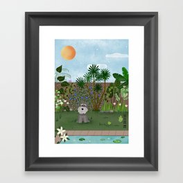 "My Garden" Framed Art Print
