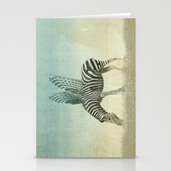 on the wings Stationery Cards