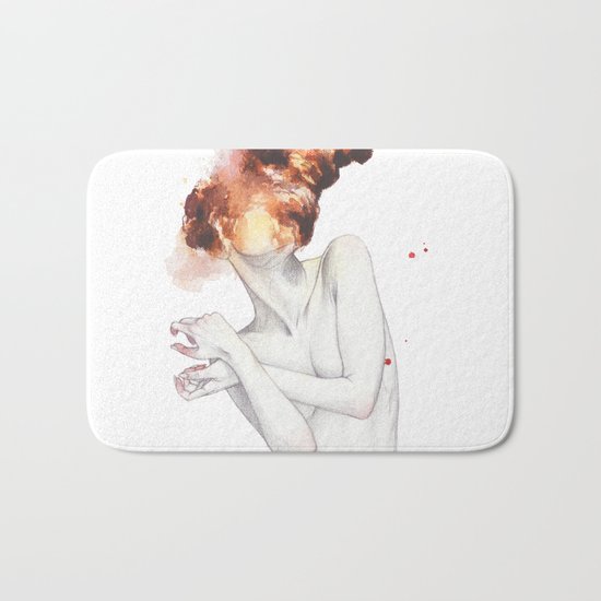 Flaming forests .33 Bath Mat
