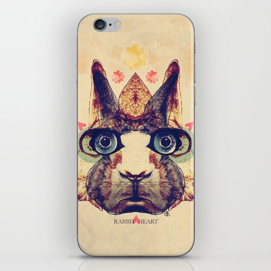 Rabbit Heart iPhone Skin