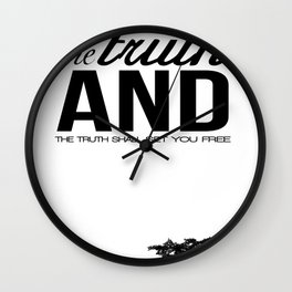 Truth Wall Clock
