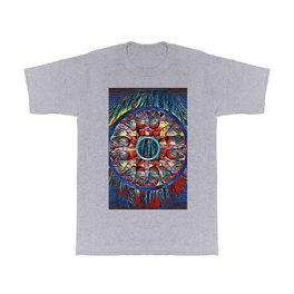 Mandala #5 T Shirt | Cock, Penis, Digital, Mandala, Sexy, Phallus, Religioussymbol, Phallicsymbol, Prayerwheel, Curated 