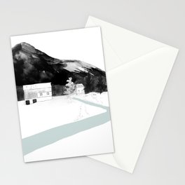 Houses of Northern Norway Stationery Cards