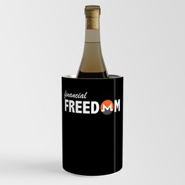 Monero XMR Financial Freedom Crypto Wine Chiller