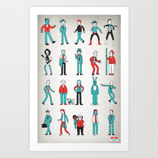 Let's Be Frank Art Print