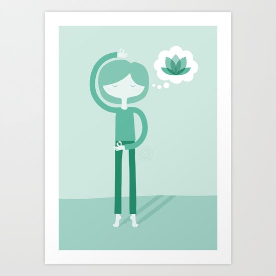 Zen Art Print