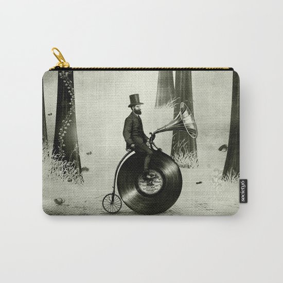 Music Man in the Forest, by Eric Fan and Viviana González Carry-All Pouch