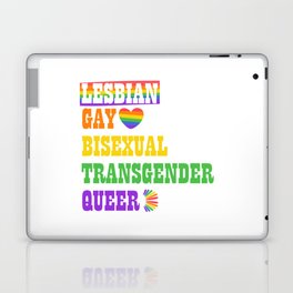 Lesbian Gay Bisexual Transgender Queer Laptop Skin