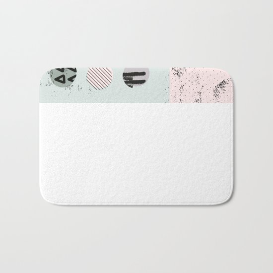 Pastel Hues Bath Mat