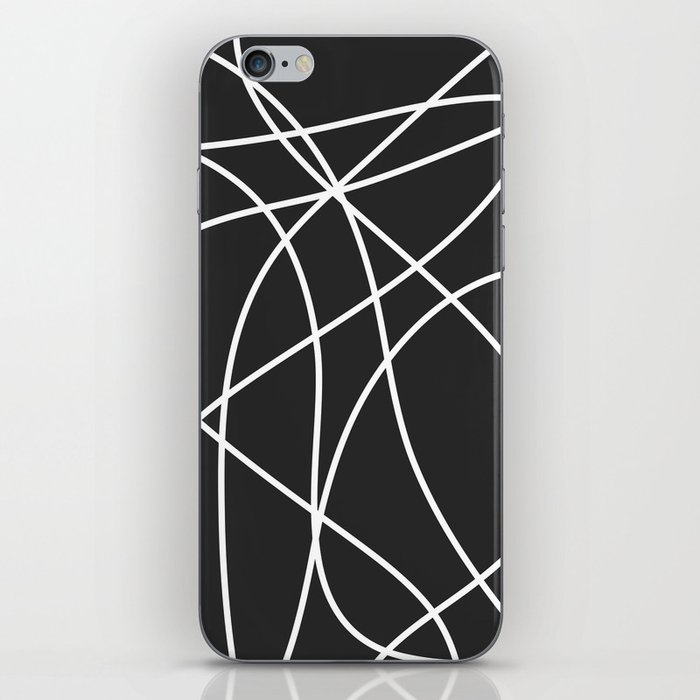 Abstract strokes iPhone Skin