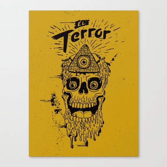 El Terror Canvas Print