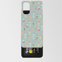 Vintage Ice Cream Pattern Android Card Case