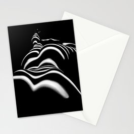 8903-SLG BW Zebra Striped Fine Art Nude Woman Print Signed Chris Maher 