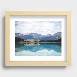 lake Louise Alberta Canada Recessed Framed Print