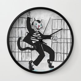 Tennessee Cat Wall Clock
