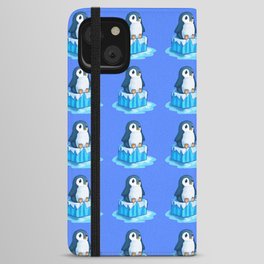 Penguin on Ice iPhone Wallet Case