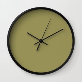 Cardamom Green Wall Clock