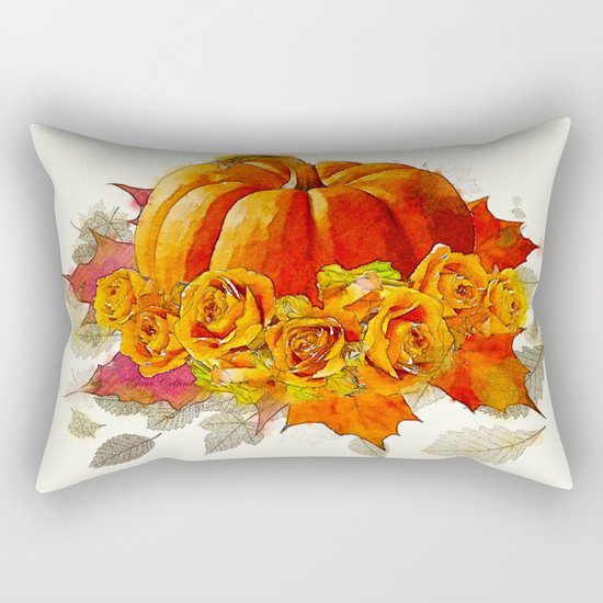 October Rectangular Pillow