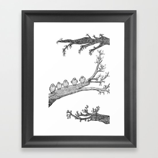 Awake Framed Art Print