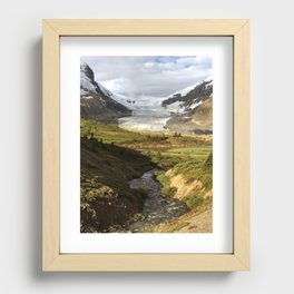 Athabasca Glacier Recessed Framed Print