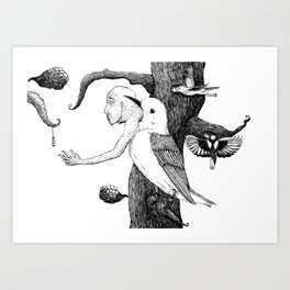 Fragility, Inside out Art Print