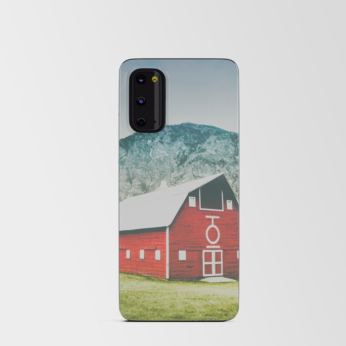 T Bar O old Barn Photography Android Card Case