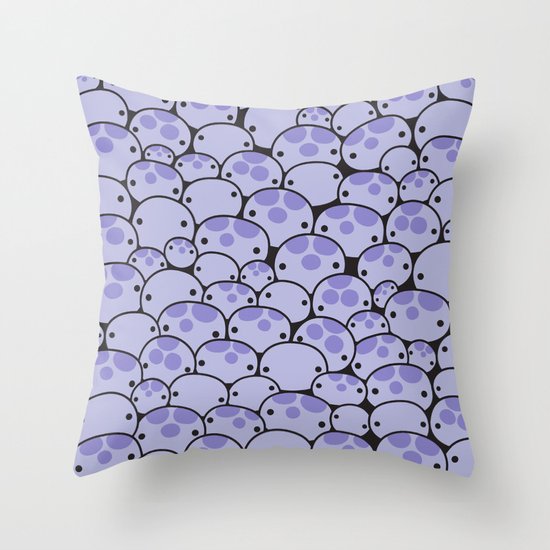 Octo Attack Throw Pillow