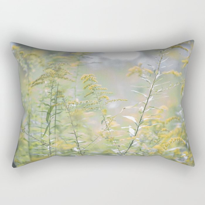 Pastel Fields Rectangular Pillow