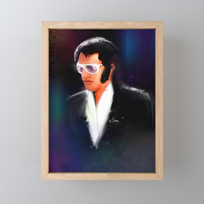 Presley  Framed Mini Art Print