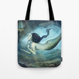mermaid treasure Tote Bag