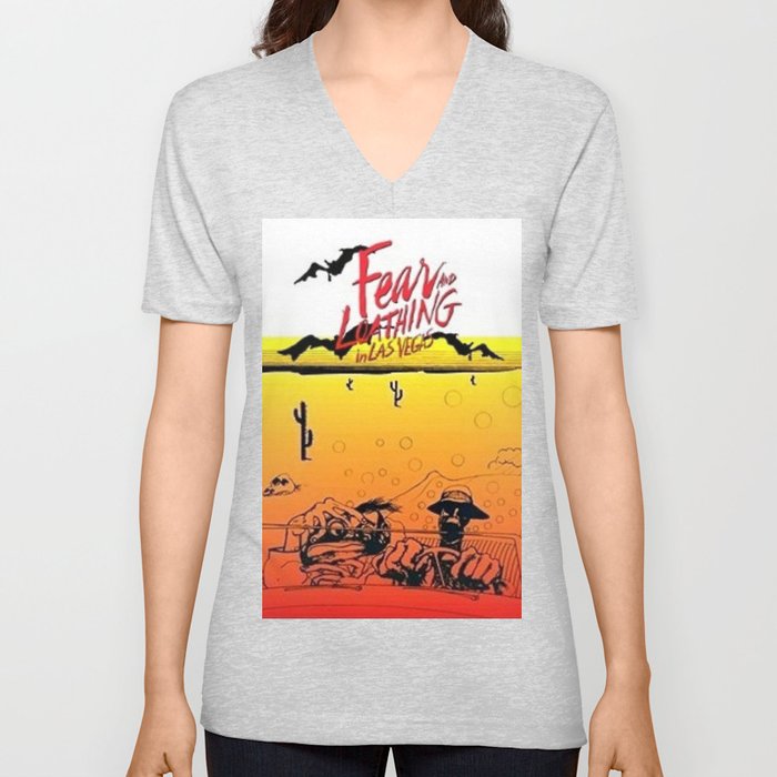 Fear and Loathing in Las Vegas- Desert V Neck T Shirt