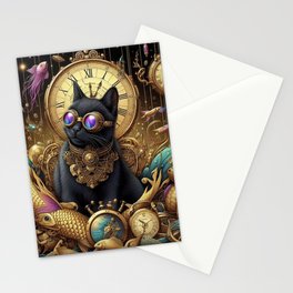 Onyx and a Time to Fish Stationery Cards