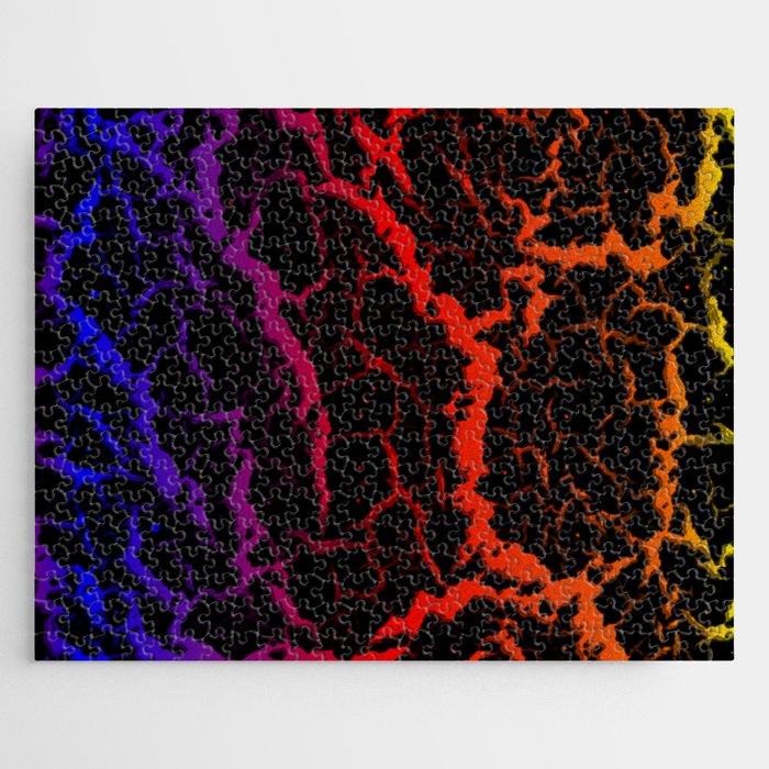 Cracked Space Lava - Heat PBROY Jigsaw Puzzle