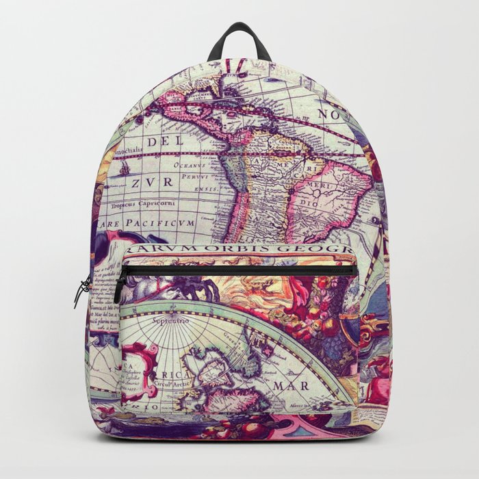 Old Map World Backpack