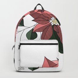 Nochebuena Rosa Backpack