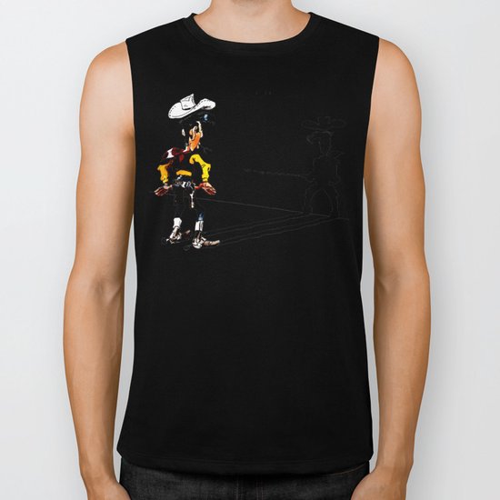 Fast shadow - OUPS - grey version Biker Tank