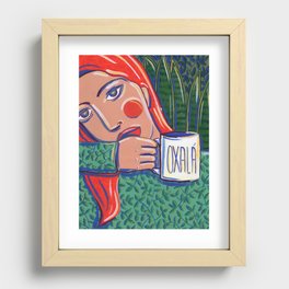 woman hopes - oxala Recessed Framed Print