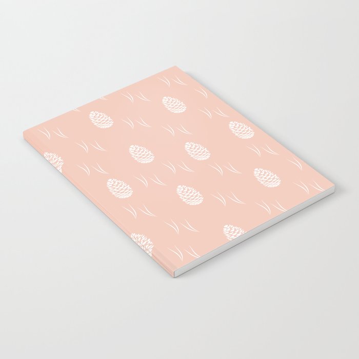 Pinecones (Graze Pink) Notebook