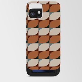 Abstract Patterned Shapes XLIX iPhone Card Case