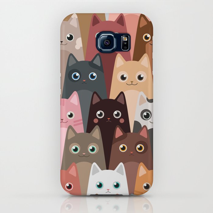 cats pattern iphone case