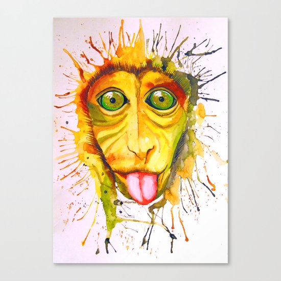 Monkey Canvas Print