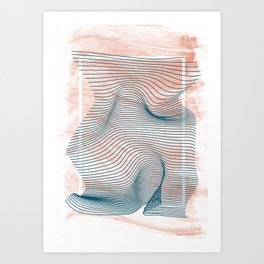 Rectangle shape Art Print