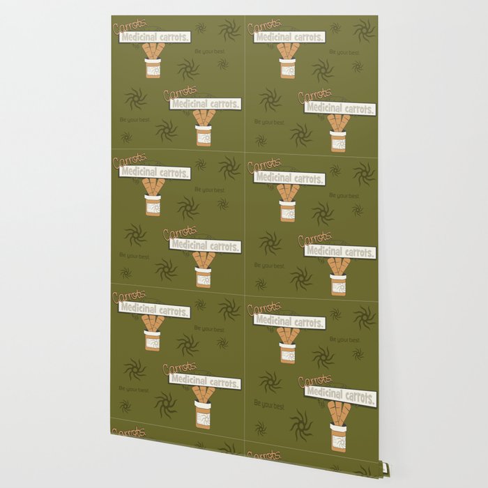 Medicinal Carrots Wallpaper By Tewdream Society6