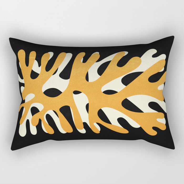 Sea Fern: Paper Cutouts Matisse Edition Rectangular Pillow