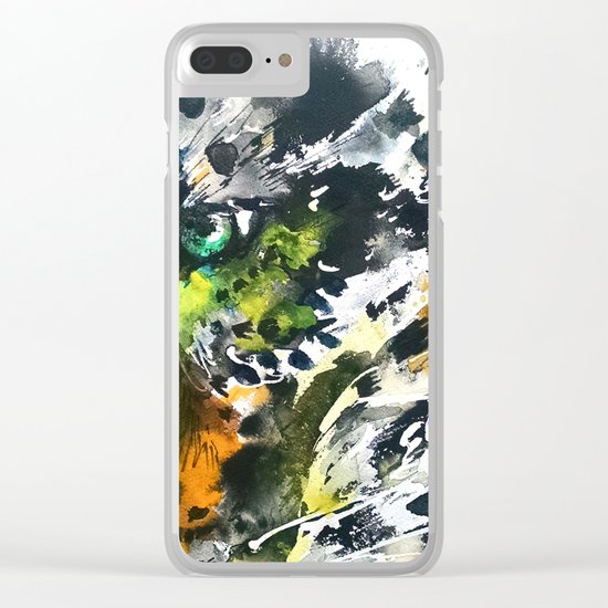 Eye of the Leopard Clear iPhone Case