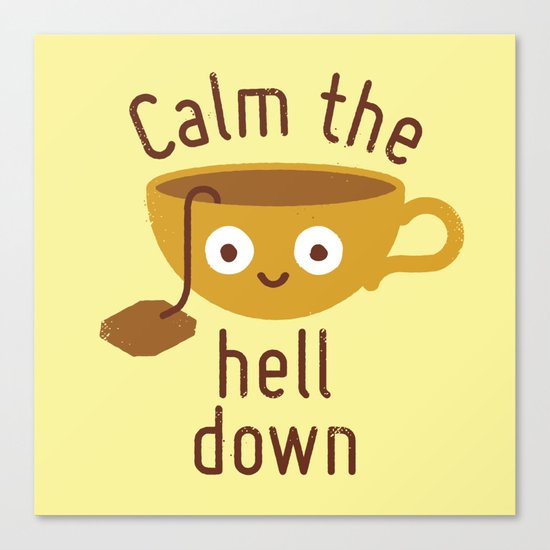 Anxietea Canvas Print