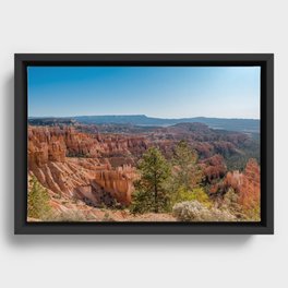 View over Bryce Canyon National Park Framed Canvas