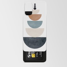 Midcentury modern spheres Android Card Case