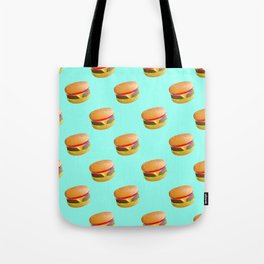 3D Cartoon Burger Tote Bag